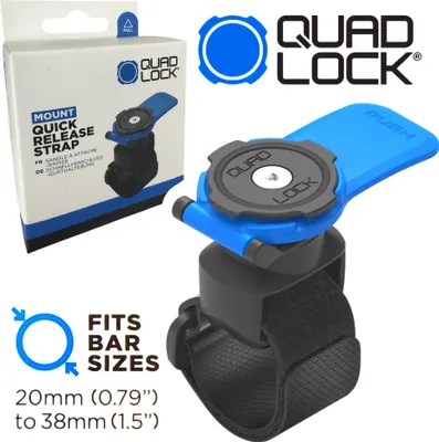 Produktbild von QUAD LOCK Golf Caddy Handy Halter Befestigungsband mit Schnellverschluss für 20-38mm
