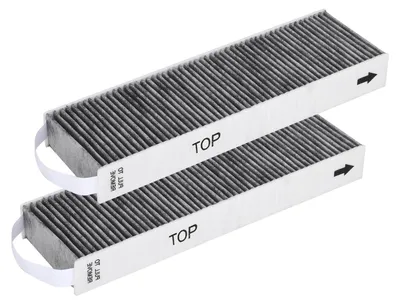 2 Aktivkohlefilter für Bora Pure PUAKF, Ersatzfilter