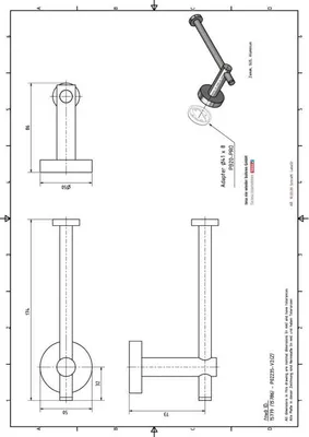 Produktbild von nwb Papierrollenhalter Pro 020-V2 P02235V2 chrom, mit Befestigungstechnik zum Kleben