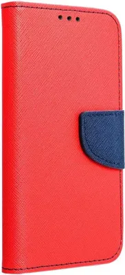 Produktbild von König Design Hülle kompatibel mit Samsung Galaxy A73 5G Kunstleder Handyhülle - Handy Case Rot / Blau
