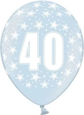Immagine prodotto di Palloncini con stampa 40° compleanno, 1 pz.