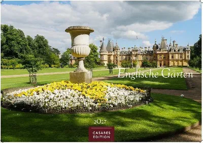 Produktbild von Englische Gärten Kalender 2027 - Wandkalender | Fotokalender Naturkalender England 24x35cm - Naturfotos - Inspiration für Gartenliebhaber - Perfekt für Naturerlebnis & botanische Schönheit