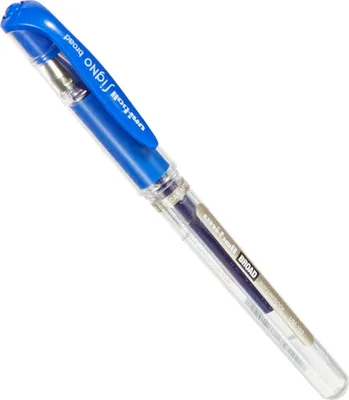Image de uni-ball stylo gel Signo Broad (UM153C) bleu