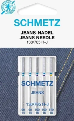 Zdjęcie produktu dla Necchi AGHI JEANS 90/110, Igła, 5 szt.