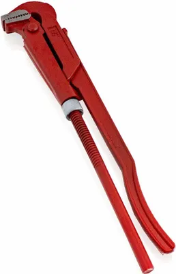 Produktbild von Bituxx® 1,5 Zoll Eckrohrzange Rohrzange Wasserpumpenzange Klempner Zange abgewinkelt 90° (1,5 ") MS-17684