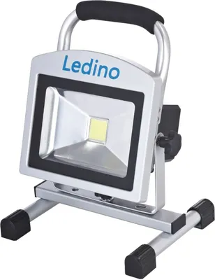 Produktbild von Ledino 11140206002111, Schwarz, Silber, IP54, / GS, 20 W, LED, Kaltweiße