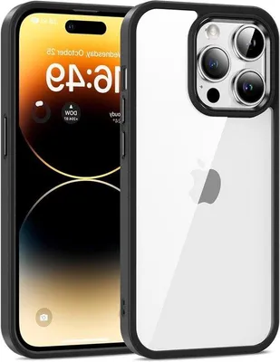Produktbild von Schwarzes iPhone 14 Pro Max Schutzcover mit Militärschutz