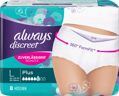 Image de always discreet Culotte d'incontinence Pants Plus Taille : M