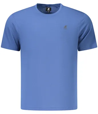 Produktbild von Herren Kurzarm T-Shirt Blau – Klassisches Design mit Logo-Druck