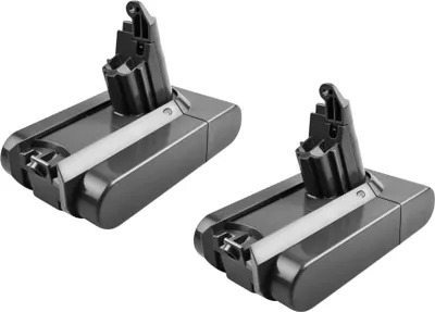 Produktbild von 2x Li-Ion Akku für Dyson DC-58 DC-59 DC-61 DC-62 DC-72 DC-74 V6 SV03 SV05 ersetzt 96587401 96587402 96781002 96781021 6103401 6103406 / 2000mAh 21,6V