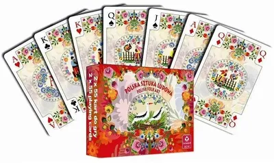 Image de Jeu de cartes « Art populaire polonais » (double jeu) - Cartamundi