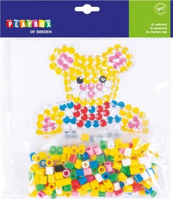 Immagine prodotto di PLAYBOX Perline stirate Orsetto XL 250 pz
