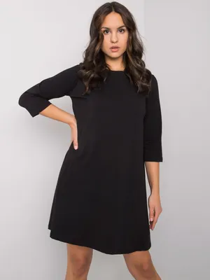 Produktbild von Rue Paris Minikleid für Frauen Lyoflor schwarz S/M