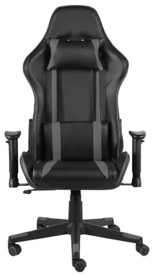 Image de vidaXL Chaise de jeu pivotante Gris PVC