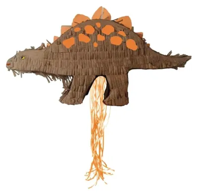 Produktbild von Piñata Stegosaurus Dinosaurier zum Befüllen für Kindergeburtstag 50 x 28 x 9 cm