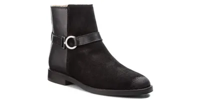 Produktbild von MARC O'POLO Damenstiefel aus schwarzem Leder mit Reißverschluss 37