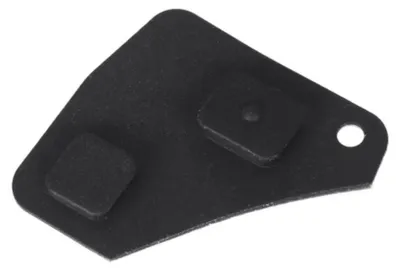 Produktbild von Gummimembran für den Autoschlüssel mit 2 Tasten, kompatibel mit Toyota und Lexus, Modelle Yaris, Corolla, RX, IS