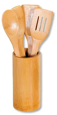 Produktbild von Küchenhelfer-Set 5-tlg. KESPER rund Bambus | 1