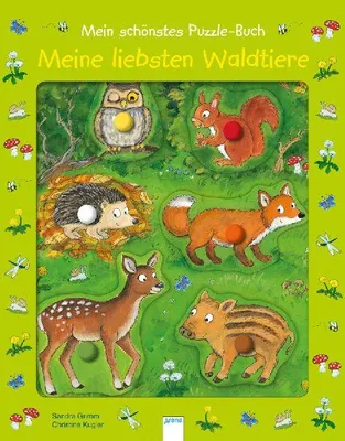 Produktbild von Mein schönstes Puzzle-Buch. Meine liebsten Waldtiere