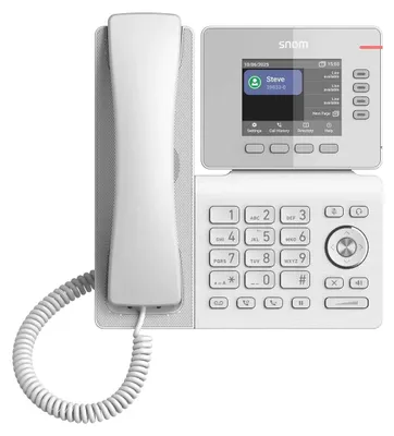 Productafbeelding van Snom bureautelefoon D810W, wit - Telefoon - VoIP-telefoon - Voice-over-IP