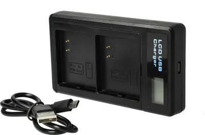 Produktbild von vhbw Dual Micro-USB Ladegerät kompatibel mit Netgear / Arlo Ultra 4K UHD, Ultra, Ultra +, Pro 3 Kamera - Ladeschale + Micro-USB Kabel Ladeanzeige