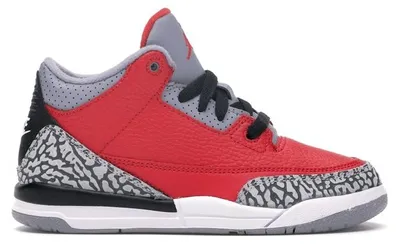 Zdjęcie produktu dla Jordan 3 Retro SE Fire Red (wielkość dla dzieci) - rozmiar EU 28