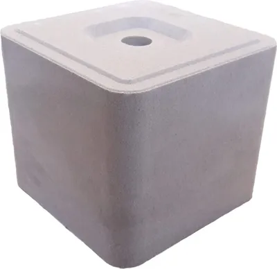 Produktbild von LanDixx Mineralleckstein ohne Kupfer Leckstein 10 kg Leckmasse Salzleckstein