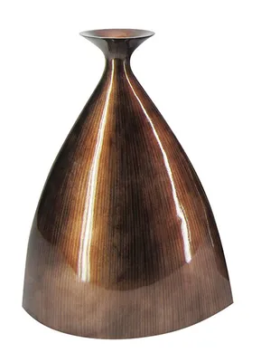 Image de Vase décoratif (20x36x45cm), gris brunâtre