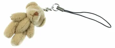 Produktbild von Teddy Teddybär Handyanhänger Miniblings Handyschmuck Plüsch Bärchen braun