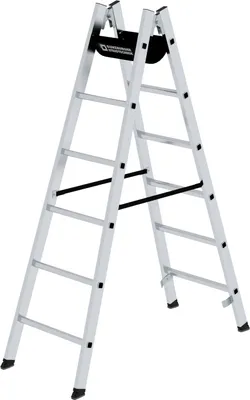 Produktbild von Sprossen-Stehleiter 2x6 Sprossen