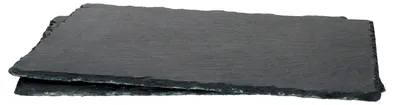 Produktbild von 2x Schieferplatten 20 x 30 cm Tisch-Set Untersetzer Servierplatte Naturschiefer