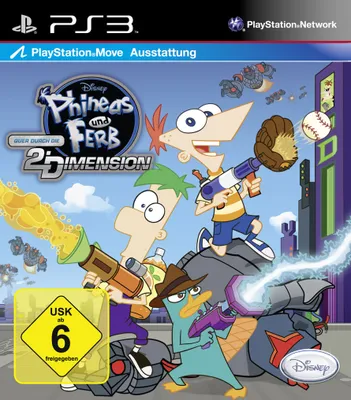 Produktbild von Phineas und Ferb - Quer durch die 2. Dimension