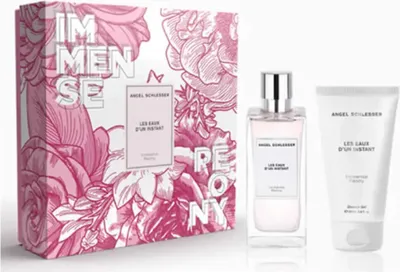 Produktbild von Angel Schlesser Les Eaux D'Un Instant Immense Peony Eau De Toilette Spray 100ml Set 2 Pieces