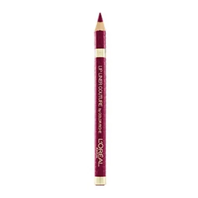 Productafbeelding van L'Oréal Paris Lip Liner Couture, Rood, Intense Plum, voor vrouwen, Inhoud: C10-18 TRIGLYCERIDES, GEHYDROGENEERDE COCONUITOLIE, BEHENYLALCOHOL, RHUS SUCCEDANEA FRUIT CERA / RHUS..., 3 g, 1 stuk