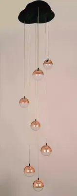Immagine prodotto di Lampada a sospensione  stile vintage, design elegante, finitura dorata