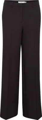 Produktbild von ICHI IHLEXI WIDE PA Damen Hose Stoffhose mit Stretch niedriger Bund gerader Schnitt