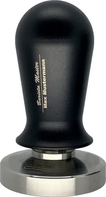 Produktbild von scarlet espresso | Kalibrierter Tamper »Perfetto« für Barista - Mit persönlicher Namenslasergravur im Griff , Größe:57 mm, Farbe:Schwarz