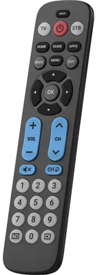Obrázok produktu pre One For All Big Button Remote, Audio, Soundbar, TV, Tlačidlá, Čierna