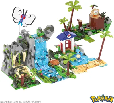 Produktbild von Mega Construx Pokémon Dschungel Bauset, Konstruktions-Spielzeug