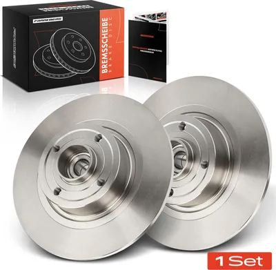 Produktbild von Frankberg 2x Bremsscheiben Hinterachse für Renault Megane II Kasten/Kombi Kombi Scénic 2003-2011
