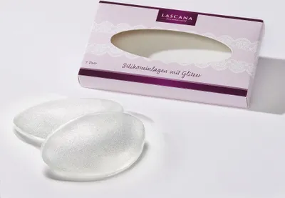 Produktbild von LASCANA BH-Einlagen transparent/glitzer Größe