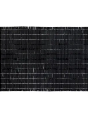 Immagine prodotto di ASA Vorteilset 4 Stück bamboo Tischset, schwarz 46 x 33 cm, Bambus 78006420 und Geschenk + Spende