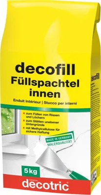 Produktbild von Decofill Spachtelmasse innen, 5 kg,Tüte