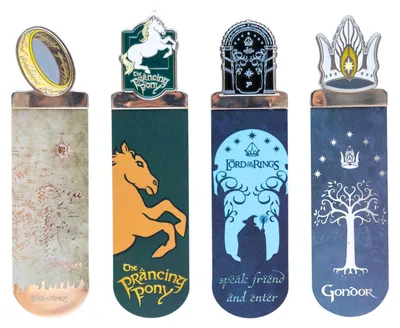 Zdjęcie produktu dla The Lord Of Things 4 bookmarcks set