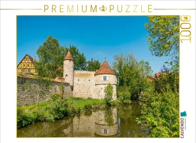 Produktbild von CALVENDO Puzzle Wörnitz | 1000 Teile Lege-Größe 64x48cm Foto-Puzzle für glückliche Stunden