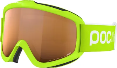 Image de POC POCito Iris Fluorescent Yellow/Green/Partly Sunny Light Orange Lyžiarske okuliare