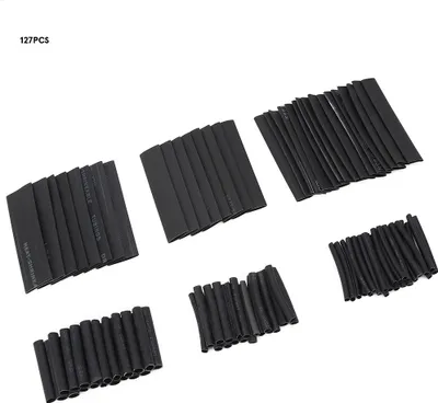 Immagine prodotto di 127pcs calore tubo termoretraibile avvolgere cavo manica tubo restringibile