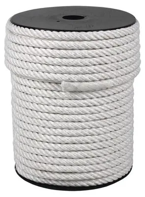 Nylonseil 10 mm x 100 m, weiß, 4er-Pack