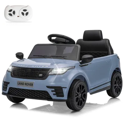 Image de Voiture électrique pour enfants LAND ROVER Velar, 12V, 4,5 A.h, avec télécommande 2,4G, phares LED, lecteur MP3, klaxon et musique