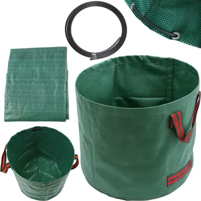 Produktbild von Gartensack Laubsäcke 60L Faltbarer Laubsack für Laub und Rassen Gartenabfälle